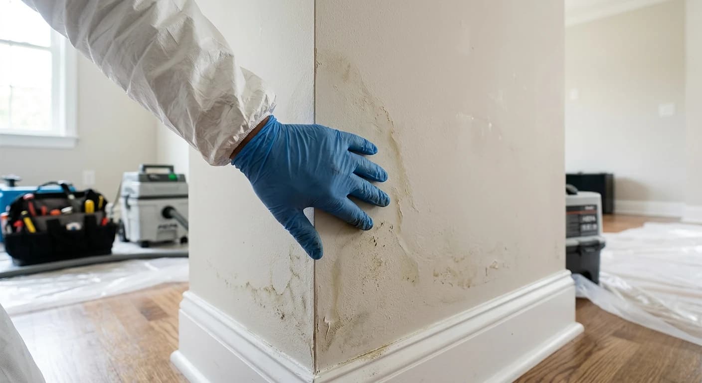 Professional mold removal work - What are the hidden signs of mold?